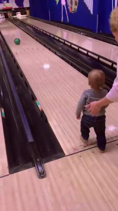 Baby almost went back to where it came from