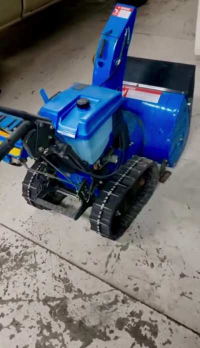 Well, it’s not a Honda, but I couldn’t pass up on the deal! That now makes two snowblowers that I purchased. I don’t know why I bought this one, but it was one of those things that I saw it and I had to have it.