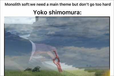 I will never shut up about how good the xenoblade 1 title screen is