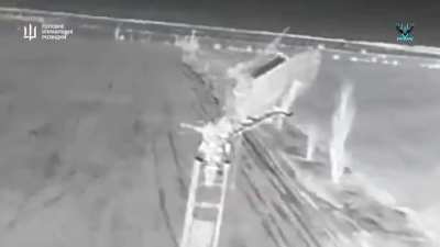 Drones of the operators of the PRYMARY special forces unit of the Ministry of Defense of Ukraine hit the S-300V air defense missile launcher, the Obzor-3 radar, the Kasta-2E2 radar, the ST-68 radar, and the Ginger radar. Crimea, the time of the attacks is