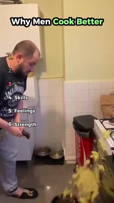 Cooking to survive