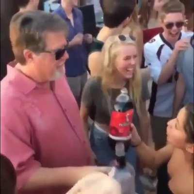 Dad isn’t here for that weak ass soda