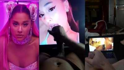 Ariana Grande vs white cock & BBC