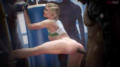 Cassie Cage Gets Fucked By Jax Briggs (Fugtrup) [Mortal Kombat]