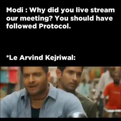 When someone schools you on “protocol” (unmute)