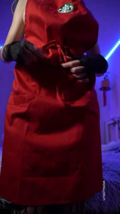 Your new barista fuckdoll is ready to serve...