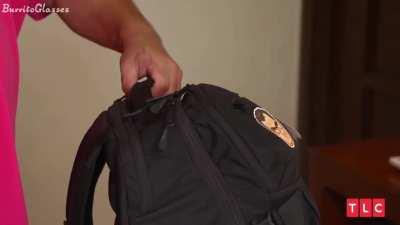 When Marzia puts nutella on the pancakes