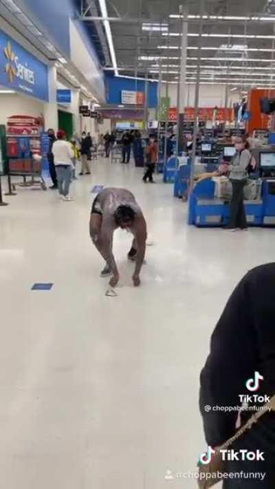 Some Walmart employee has to clean that up