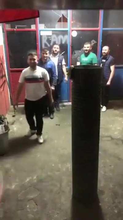 Is that... a watermelon ?