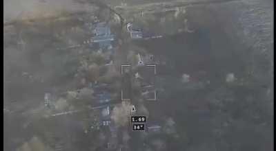 ru pov: Wagner group Lancet drones destroying various Ukrainian and NATO supplied vehicles, armor and artillery