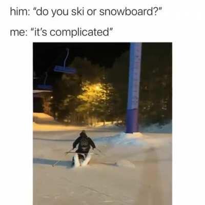 Just some guys in the snow