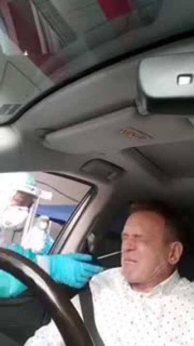 Regular Covid-19 check, day at the office