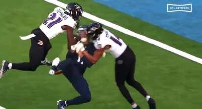 [Highlight] Kyle Hamilton ejection.