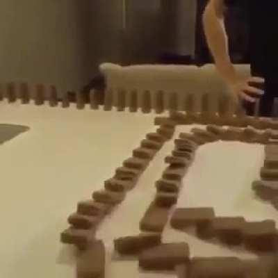 What could go wrong with making cookie dominos?...