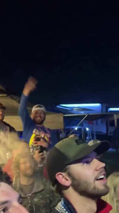 NASCAR event gets wild