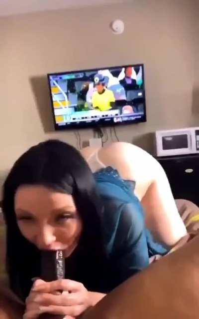 This happened when my mother went to talk to my bully to stop him from bully me, my bully took mommy as a cheap street whore and made her his personal cock sucking bitch, are you comfortable bully? 😭