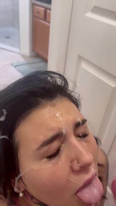 What would you call someone thats addicted to random guys giving you facials