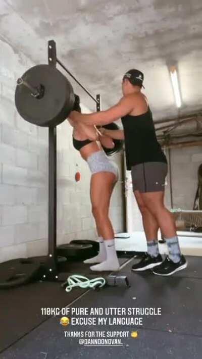 I never imagined seeing her saying a bad word hahaha