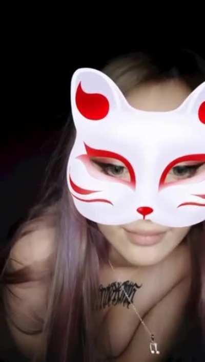 E-girl gringa do buzzcast fazendo show privado 🔥