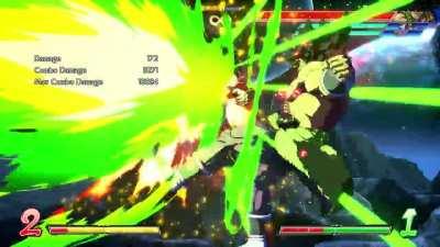 Thats a lot of damage - 0.5 bars start - 3 bars positive and NO SUPERS