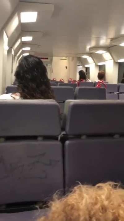 Blowjob in a Spanish Train