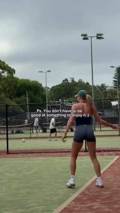 'Wednesday side quest: tennis' - IG December 2025