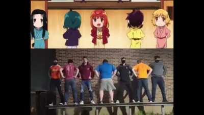 Just Guys Being Anime