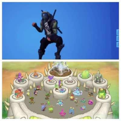 I recreated the Smooth Moves music in My Singing Monsters because someone asked