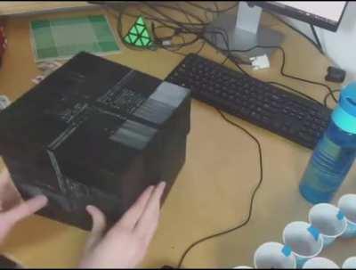 Guys Second Attempt at Making a 3d Printed 22x22 Rubik’s Cube