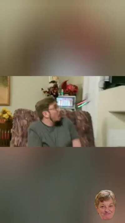 Here is a mashup video of a cat hitting a drone into Colt's face.