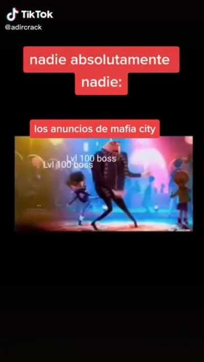 Tal cual jajajaj, faltó la música del BOSS