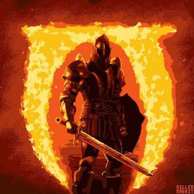 Thought this art went insanely hard so I animated it. Pixel art by me