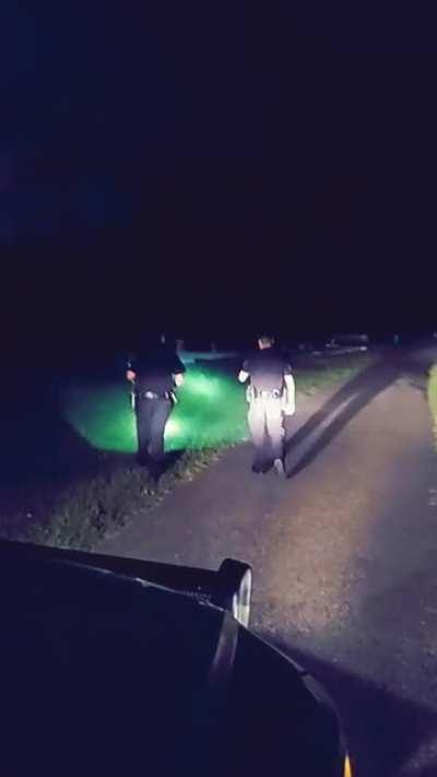 Cop's get dispatched to graveyard for possible trespassers