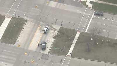 Both the driver and the passenger survived!