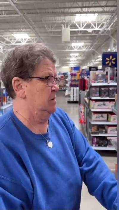 Walmart movie section prank