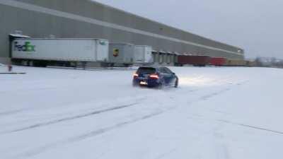 Full send snow launch