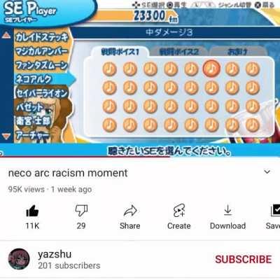 neco arc racism
