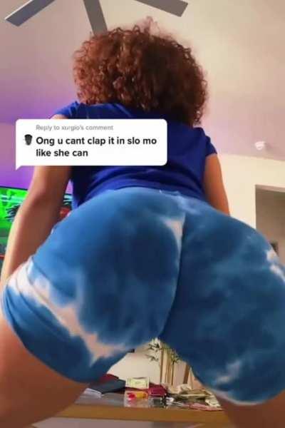 Throwing it back in slow motion