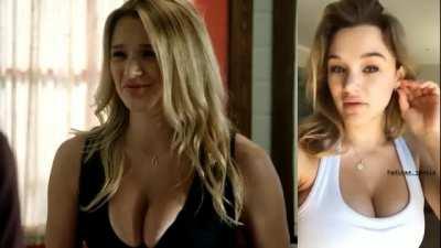 I want to fuck and suck Hunter King massive boobs.