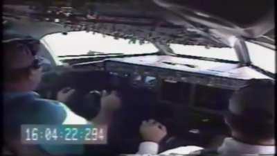 During testing, banking goes bad, the DC9 accidentally go into a stall, inverted and a spin