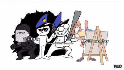 The UIU raiding an AWCY place... honestly I have no idea where I’m going with this one