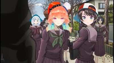 Calli just trying to exist in Hololive... #takamori