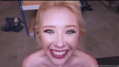 [/r/porniseverything] Beautiful blonde, beautiful eyes, beautiful cumslut 💦💦