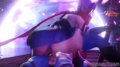 Psylocke supporting her fellow DPS in more personal manner (4th Rate)