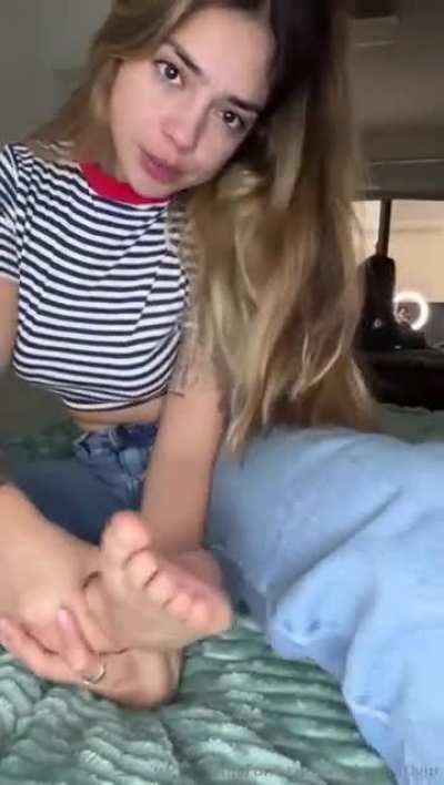 SFW Shoes and socks and self enjoy