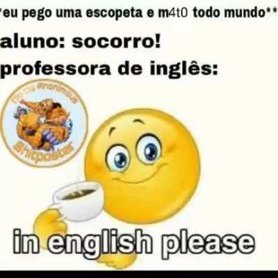 English bitch 🙂☕