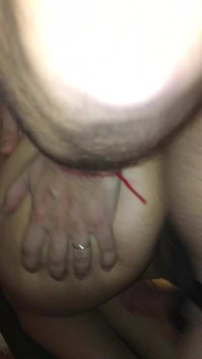 hubby destroying my loose pussy with no remorse