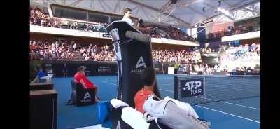 Djokovic Furiously Dismisses Coach from Box