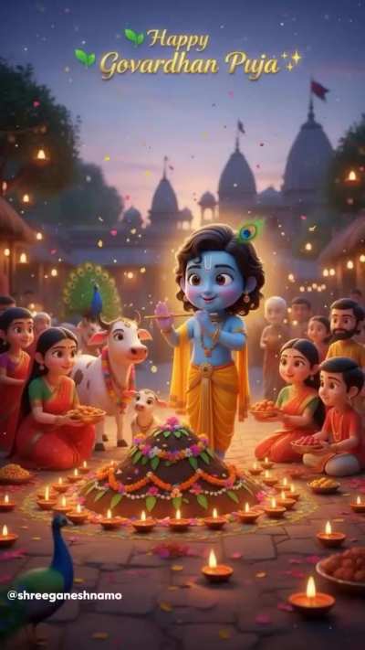 Govardhan Puja as a festival of faith and nature