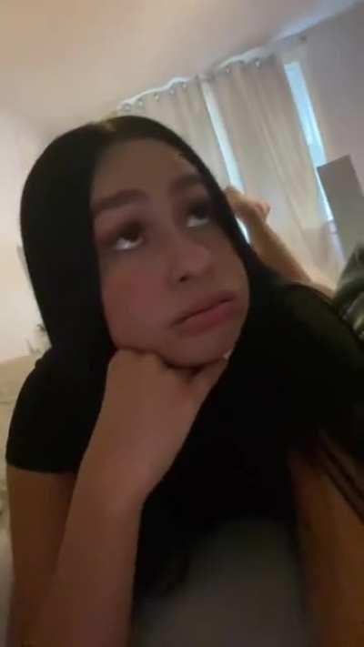 got her ass all the way out